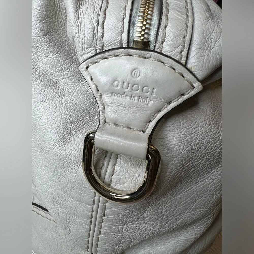 Gucci Horsebit Nail Leather Boston Bag - Picture 5 of 12